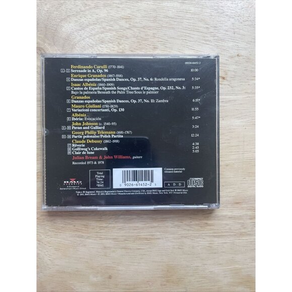 Julian Bream & John Williams: Together Again - Bream/ Williams CD (1993) - Picture 2 of 2